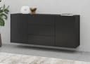 Home affaire Sideboard Ava | Schwarz