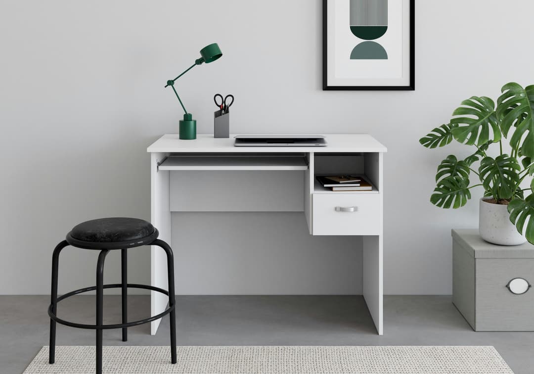 VOGL Möbelfabrik Schreibtisch Flo | Weiß