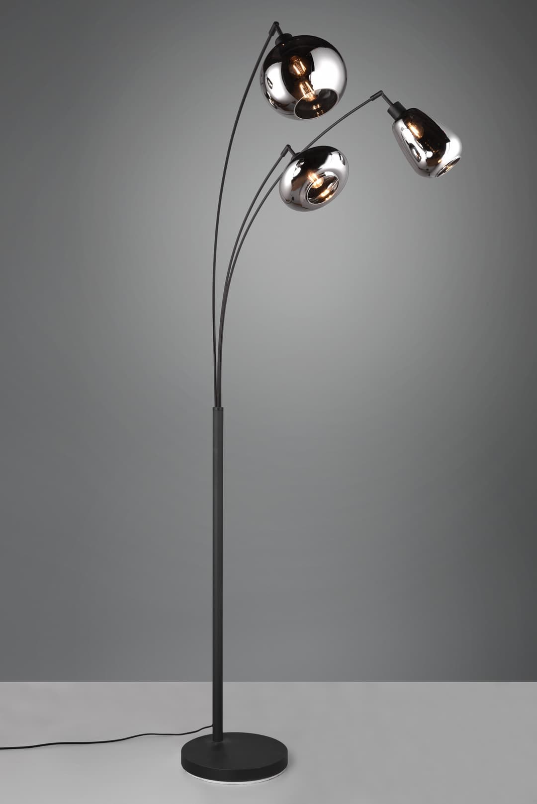 TRIO Leuchten Stehlampe Lumina | Schwarz