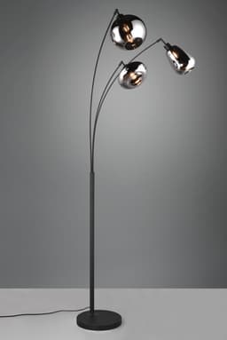 TRIO Leuchten Stehlampe Lumina | Schwarz