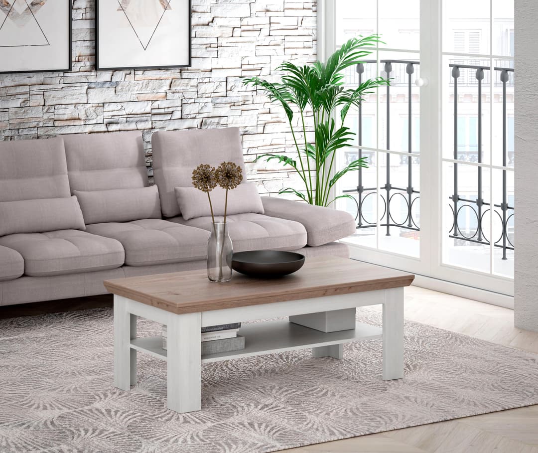 FORTE Couchtisch Iloppa | Holztöne