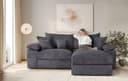 Home affaire Ecksofa Soft&Cosy XL L-Form | Grau