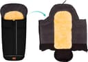 Fillikid Fußsack Nanga Lammfell | Schwarz 5