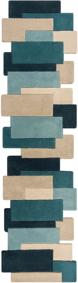 FLAIR RUGS Läufer Abstract Collage | Mehrfarbig