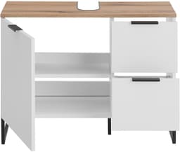 BASIC by Balculina Waschbeckenunterschrank Denver | Weiß