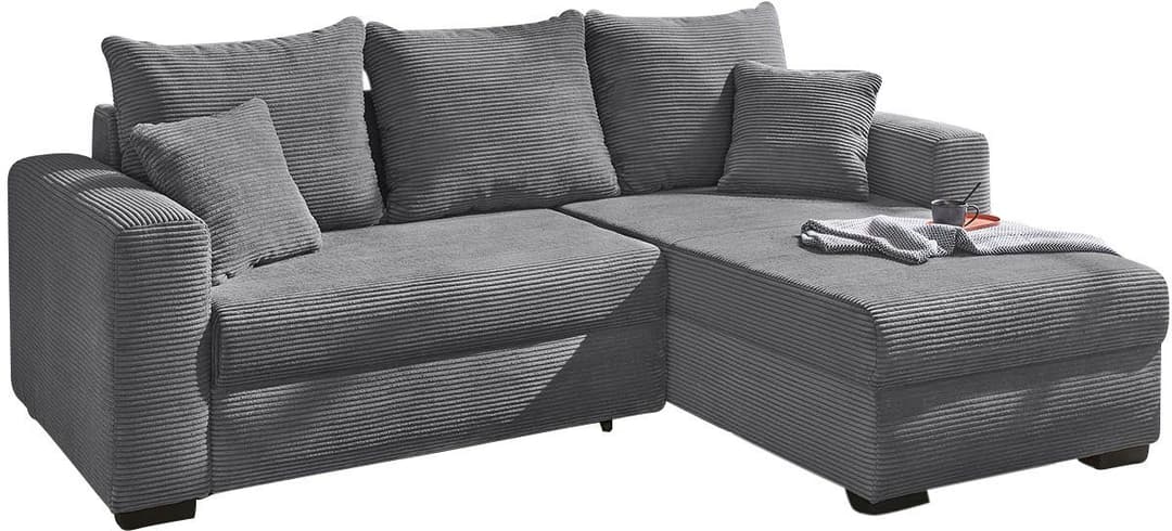 Jockenhöfer Gruppe Ecksofa Elmau L-Form | Grau