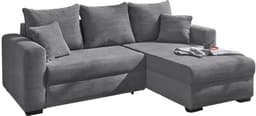 Jockenhöfer Gruppe Ecksofa Elmau L-Form | Grau