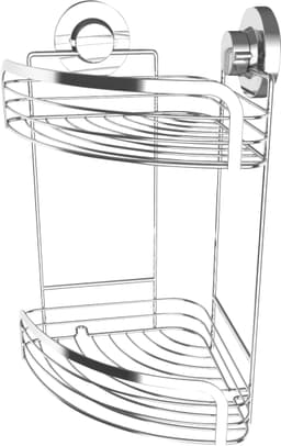 CORNAT Duschregal 3 in 1 | Silber