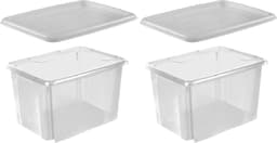 Keeeper Stapelbox emil (Set, 2 St) | Transparent