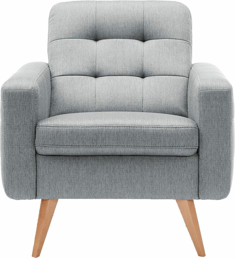 exxpo - sofa fashion Sessel Nappa | Grau