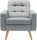 exxpo - sofa fashion Sessel Nappa | Grau