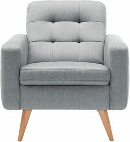 exxpo - sofa fashion Sessel Nappa | Grau