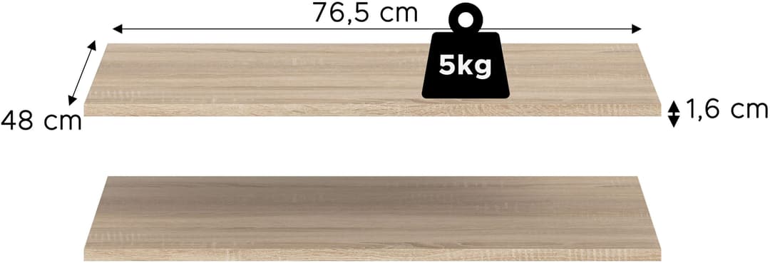 Home affaire Einlegeboden Skarde | Holztöne