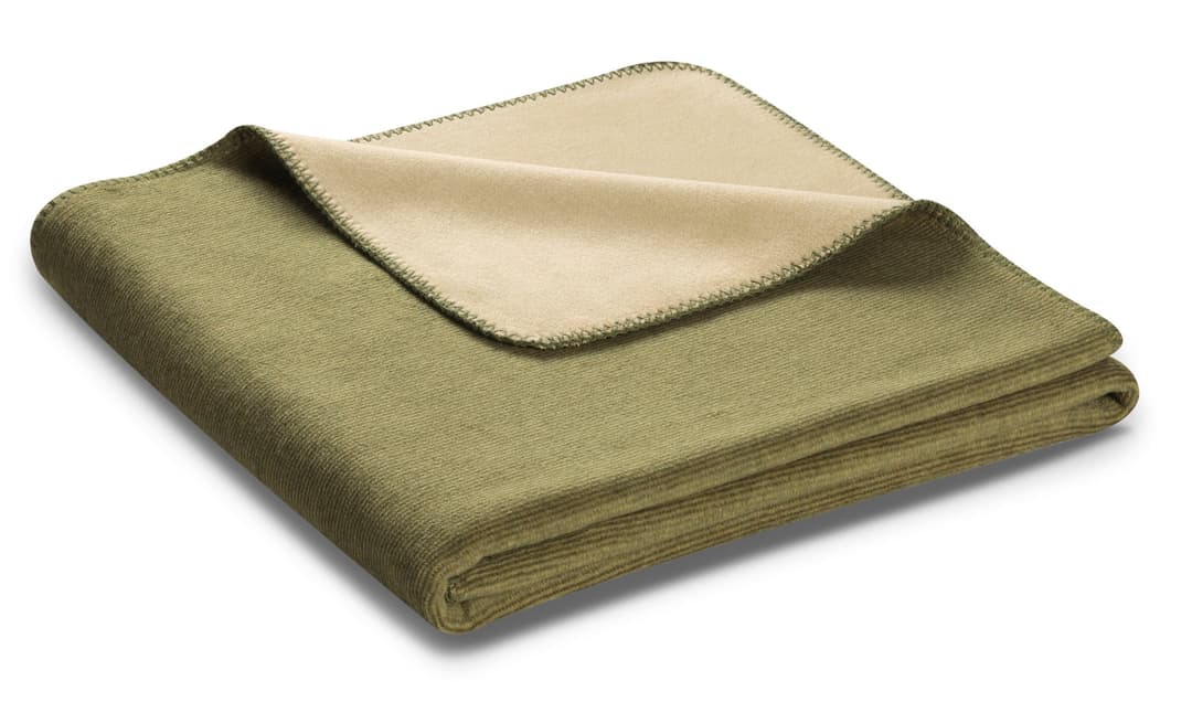 Wohndecke Melange | Grün