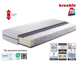 Breckle Flex Air Taschenfederkernmatratze | Weiß