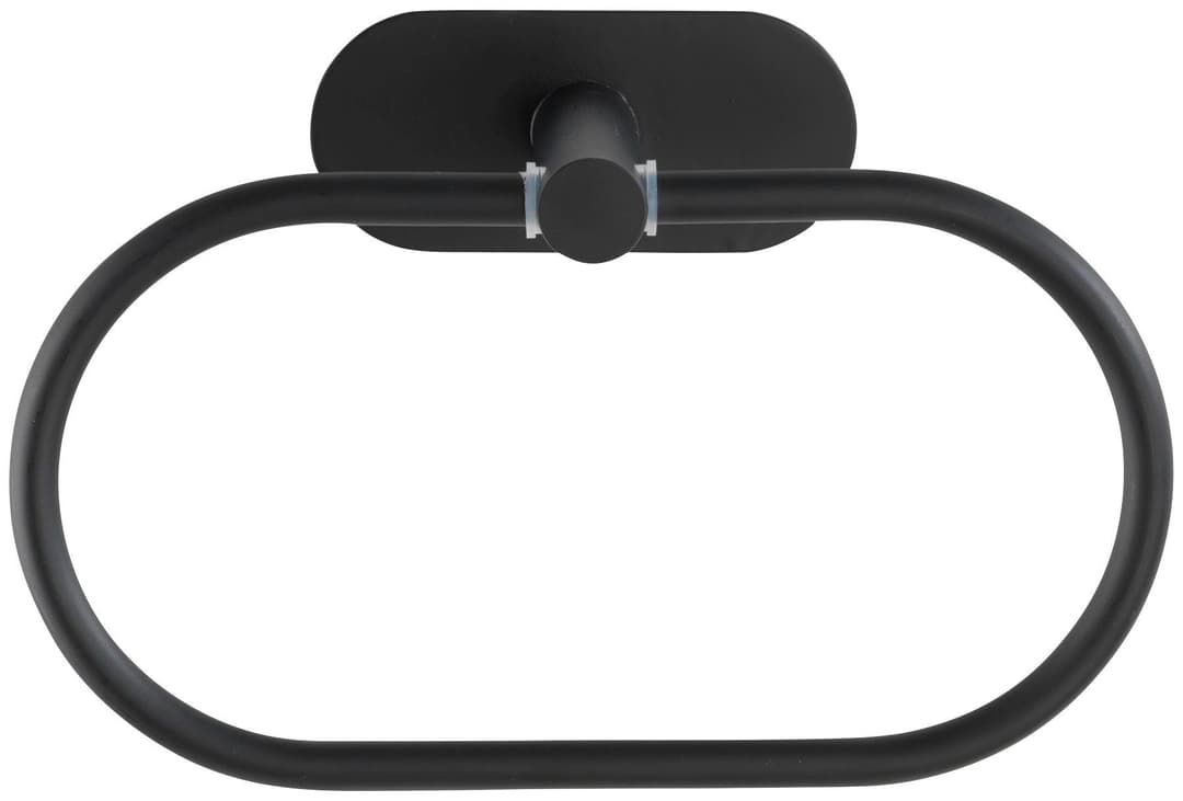 WENKO Handtuchring Orea | Schwarz