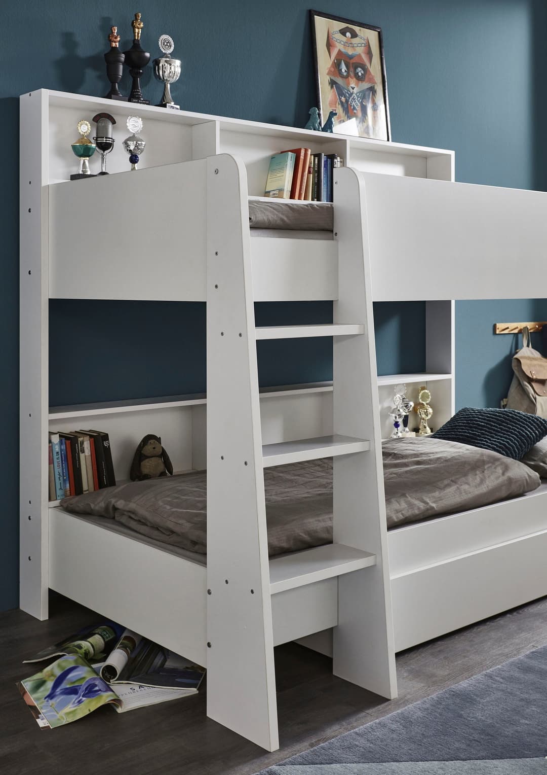 Relita Etagenbett Sway | Weiß