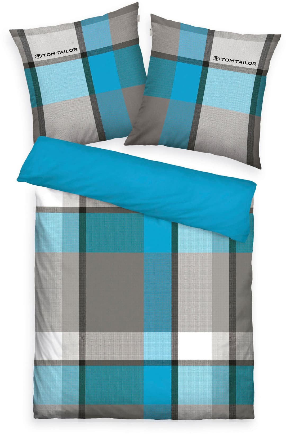 TOM TAILOR HOME Bettwäsche Lenny | Türkis