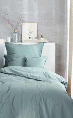 Primera Bettwäsche Stone-Washed | Grün