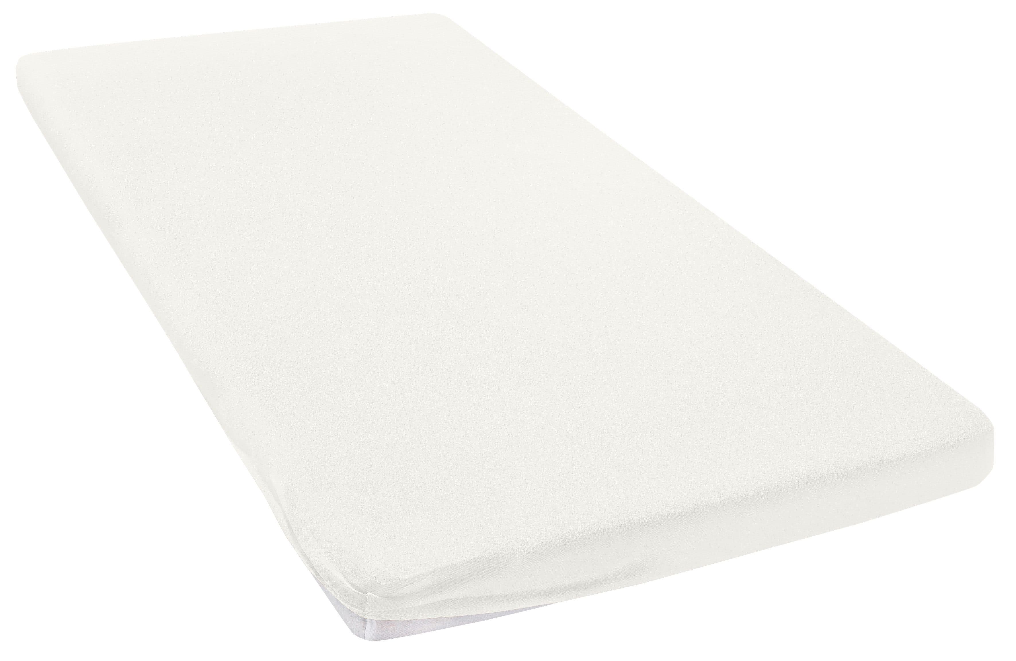 OTTO home Spannbettlaken Topper Basic | Weiß
