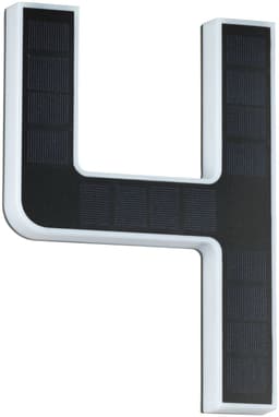 Paulmann Solar Hausnummer Leuchte | Schwarz