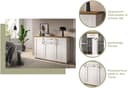 Home affaire Kommode COSENZA | Weiß 5