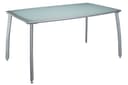 MERXX Gartentisch Lima, 90x150 cm | Silber
