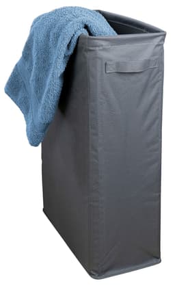 WENKO Wäschetasche Slim | Grau