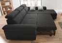 Jockenhöfer Gruppe Ecksofa Landshut | Schwarz 4