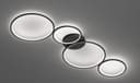 TRIO Leuchten LED Deckenleuchte Rondo | Schwarz 3