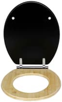 WENKO WC-Sitz Bambusa Black | Schwarz 4