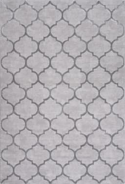 OTTO home Badra Kurzflor Teppich | Grau