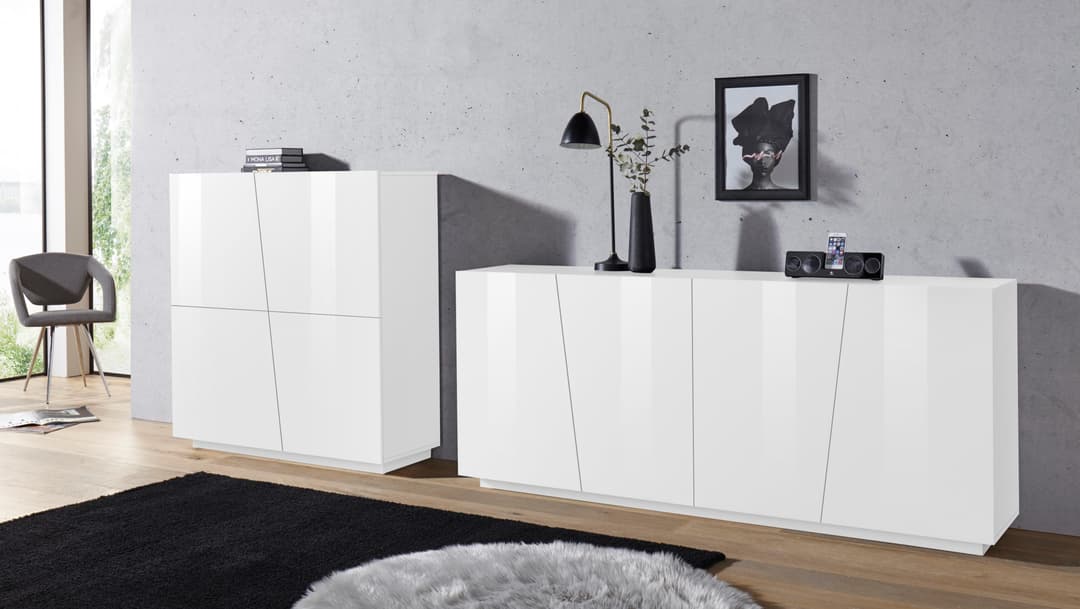 Home affaire Sideboard Vega | Weiß