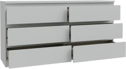 FORTE Kommode Edmore | Grau