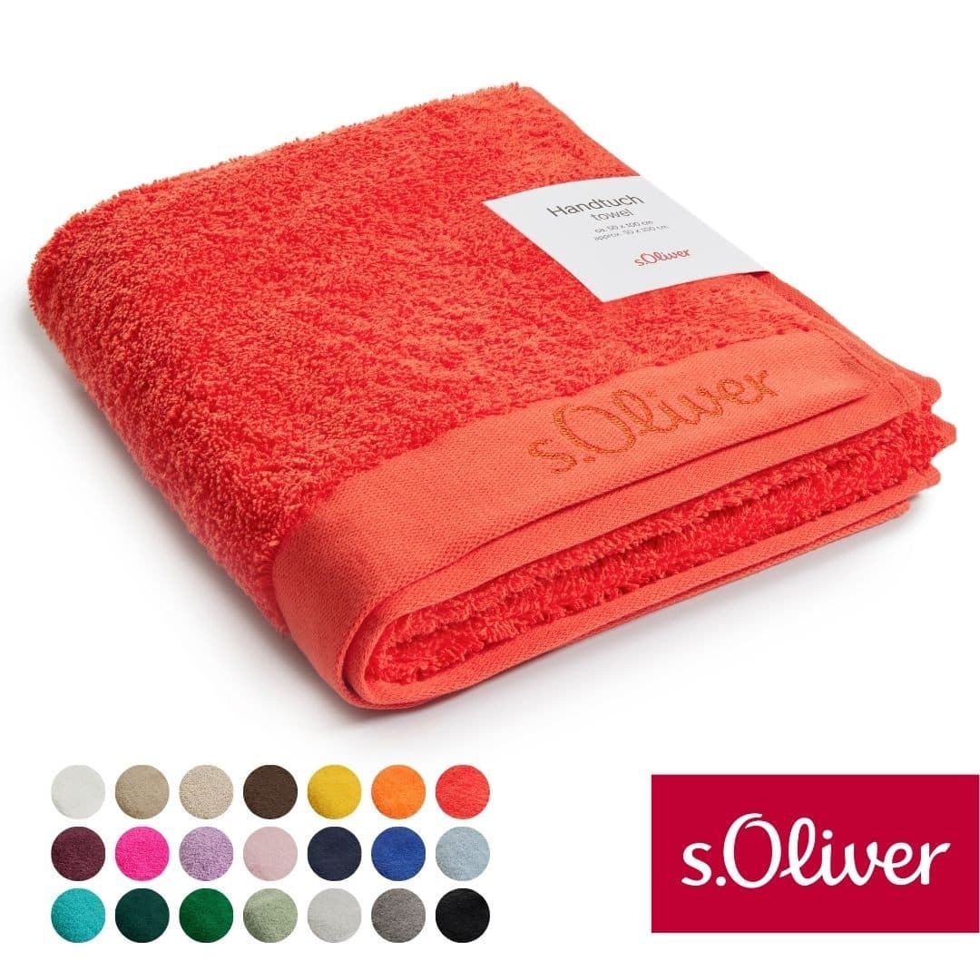 s.Oliver Handtuch | Rot