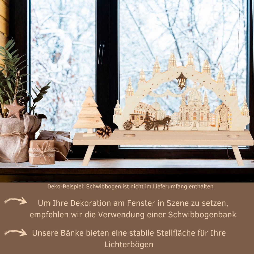 Weigla Schwibbogen-Fensterbank | Holztöne