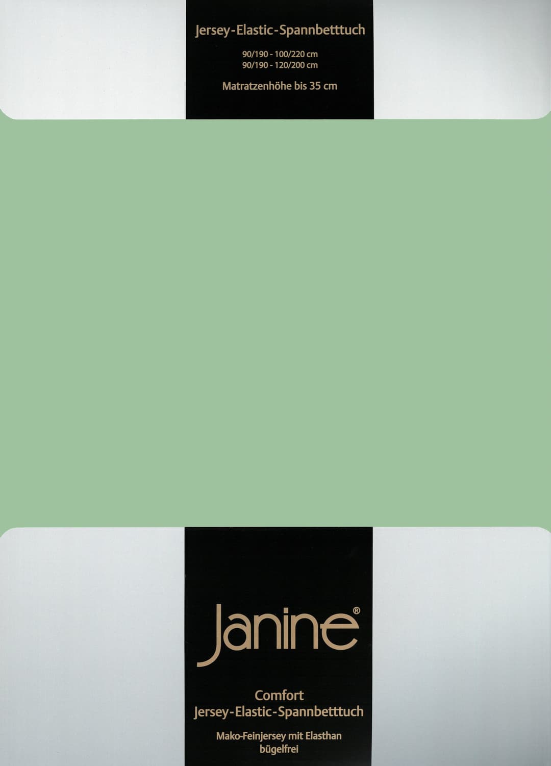 Janine Spannbettlaken ELASTIC 5002 | Grün