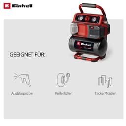 Einhell TE-AC 18/75 Li OF-Solo Akku-Kompressor | Schwarz