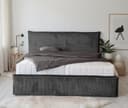 COLLECTION AB Polsterbett Marla | Grau