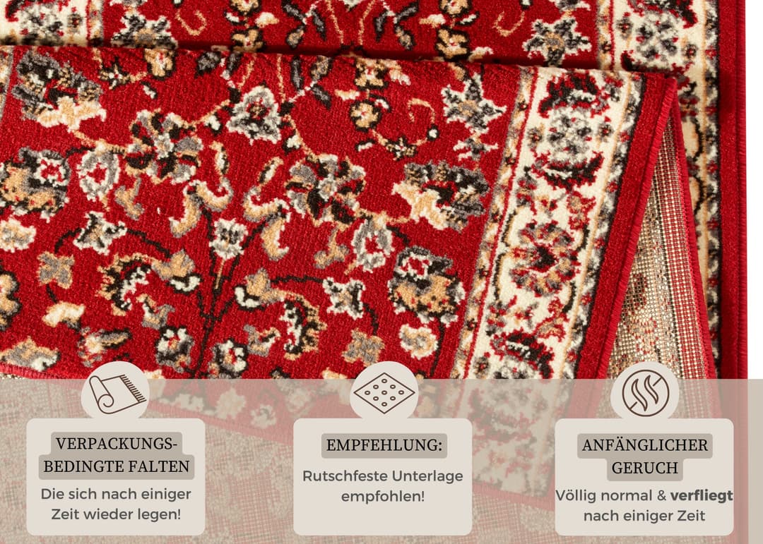 HANSE Home Läufer Vintage | Rot