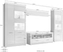 Home affaire Wohnwand BIANCO | Weiß 5