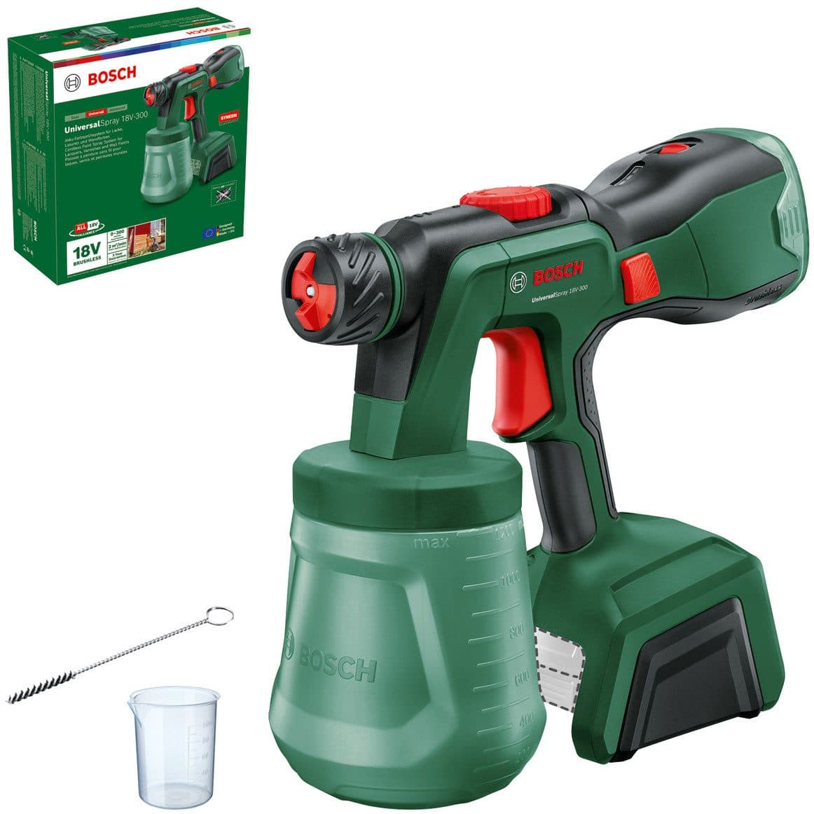 Bosch Home & Garden UniversalSpray 18V-300 | Grün