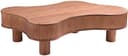 SalesFever Couchtisch Wohnzimmertisch organisch mit | Braun 2