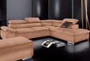 sit&more Ecksofa Alcudia L-Form | Braun