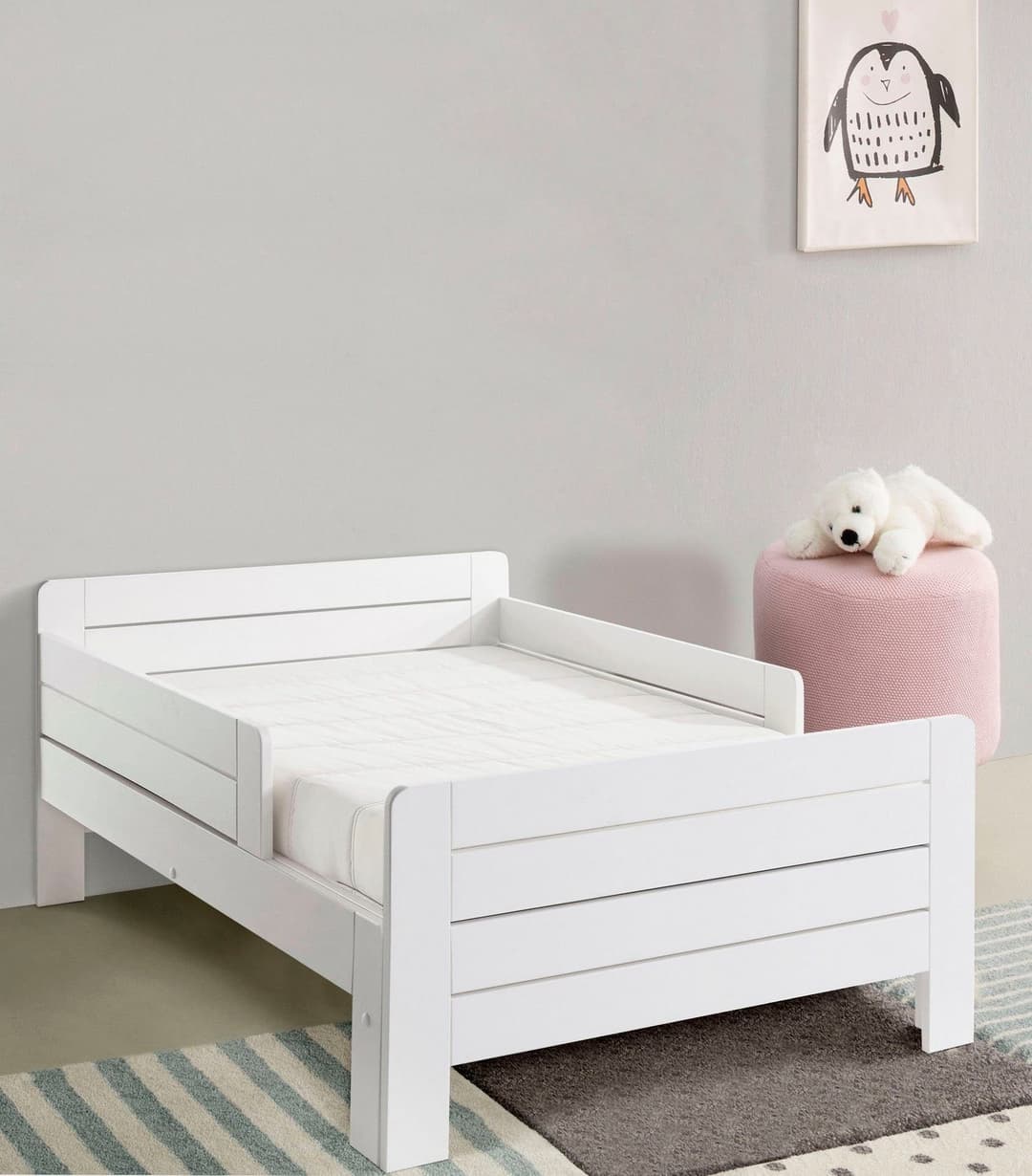OTTO home Funktionsbett LOTTE | Weiß