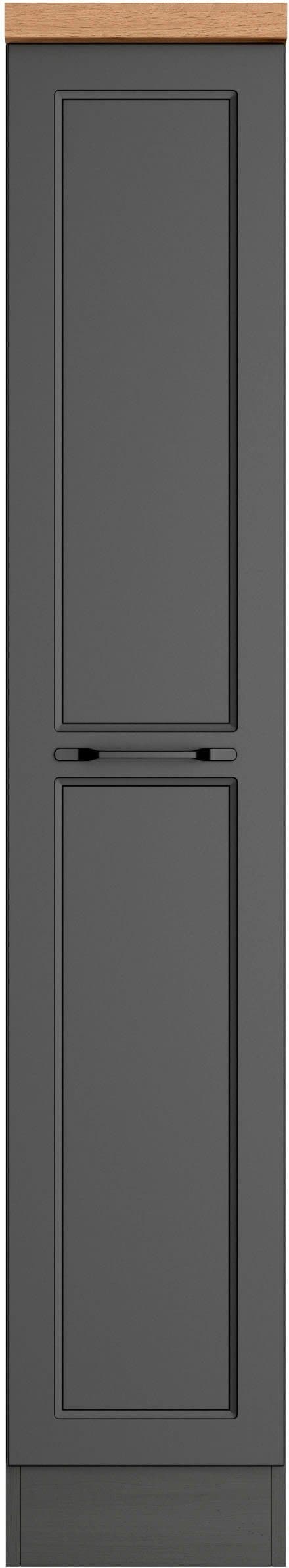 KOCHSTATION Apothekerschrank KS-Lana Breite 30 cm | Grau