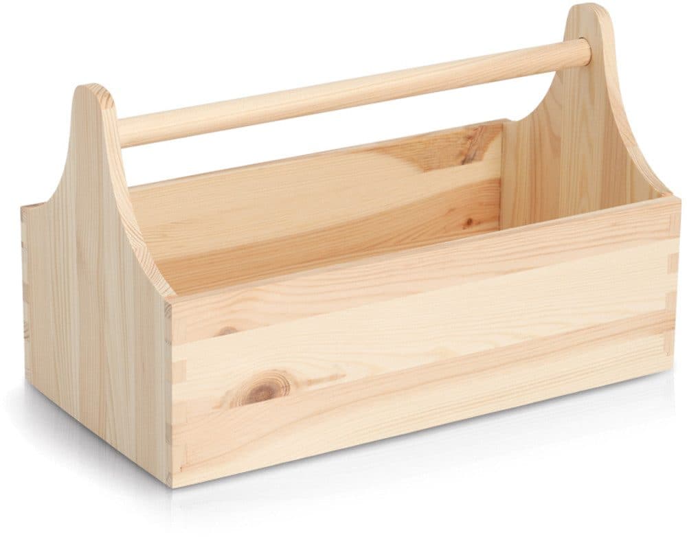 Zeller Present Werkzeugbox | Holztöne