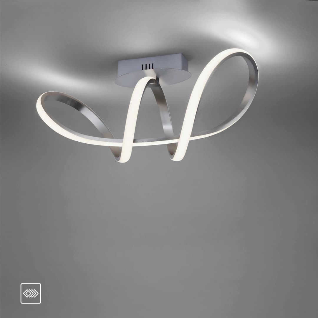 JUST LIGHT Deckenleuchte MARIA | Silber