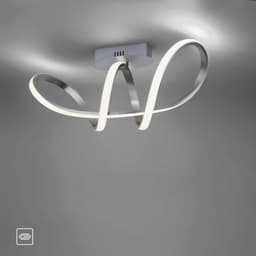 JUST LIGHT Deckenleuchte MARIA | Silber