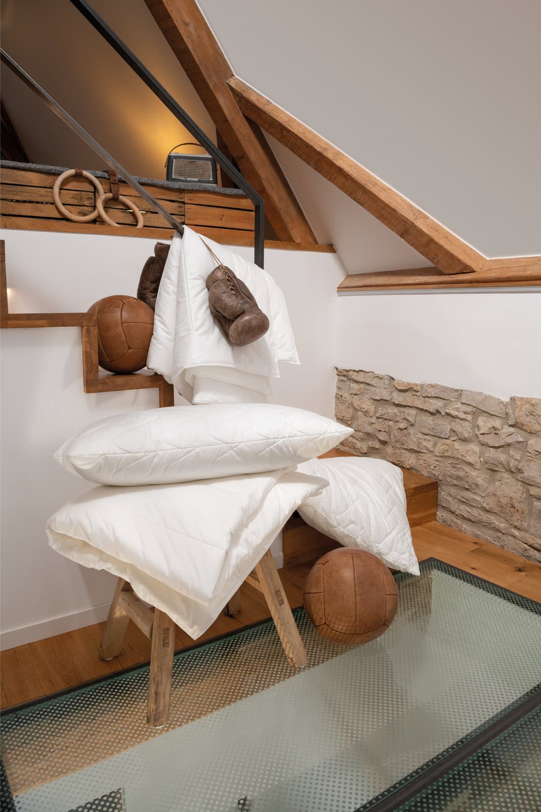 Centa-Star Microfaserbettdecke Sport Line | Weiß